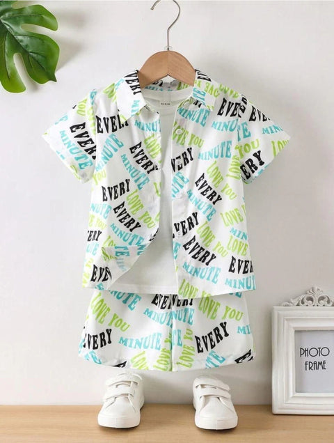 Baby Boy Summer Shirt &Shorts