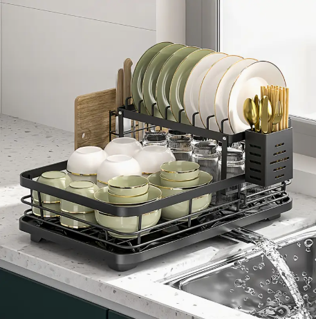 Drainboard Large Metal Dish Drying Rack